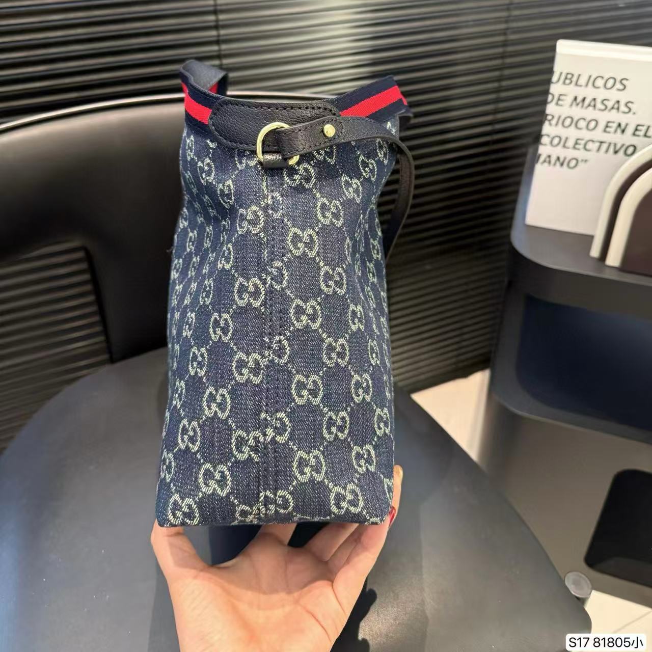 GUCC1 Giglioジャカードハンドバッグ【50％割引+送料無料】