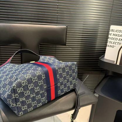 GUCC1 Giglioジャカードハンドバッグ【50％割引+送料無料】