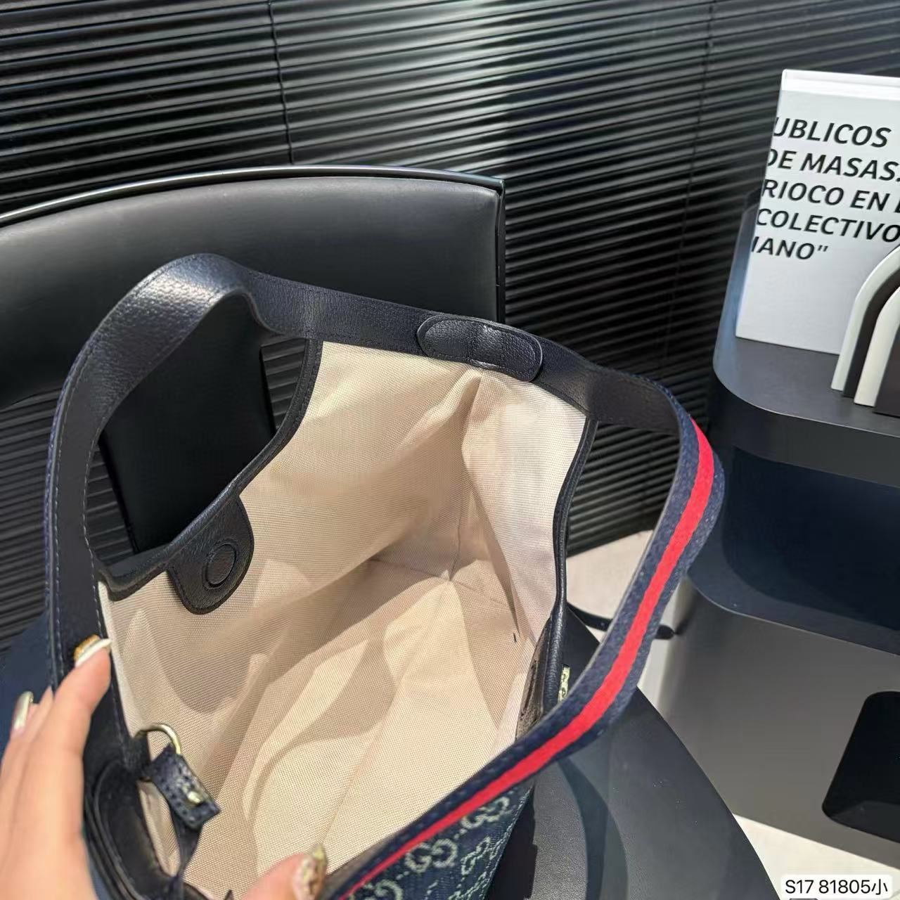 GUCC1 Giglioジャカードハンドバッグ【50％割引+送料無料】