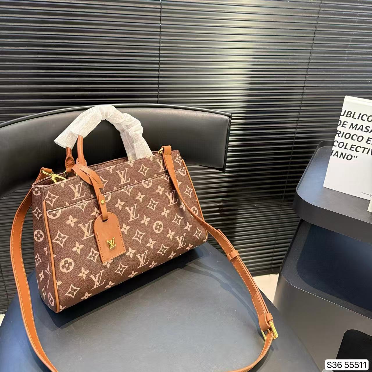 LV Sully牛革ハンドバッグ【50％割引+送料無料】