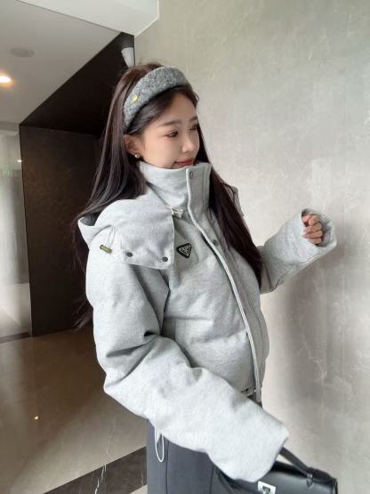 PR4DA フード付きダウンジャケット【50％割引+送料無料】