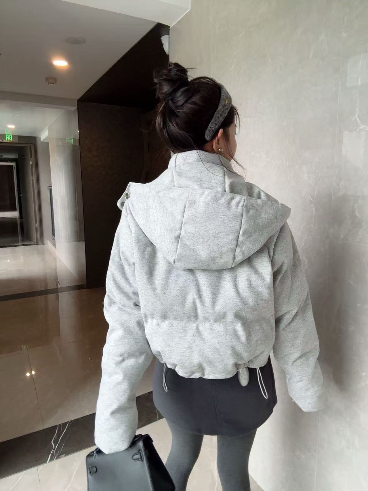 PR4DA フード付きダウンジャケット【50％割引+送料無料】