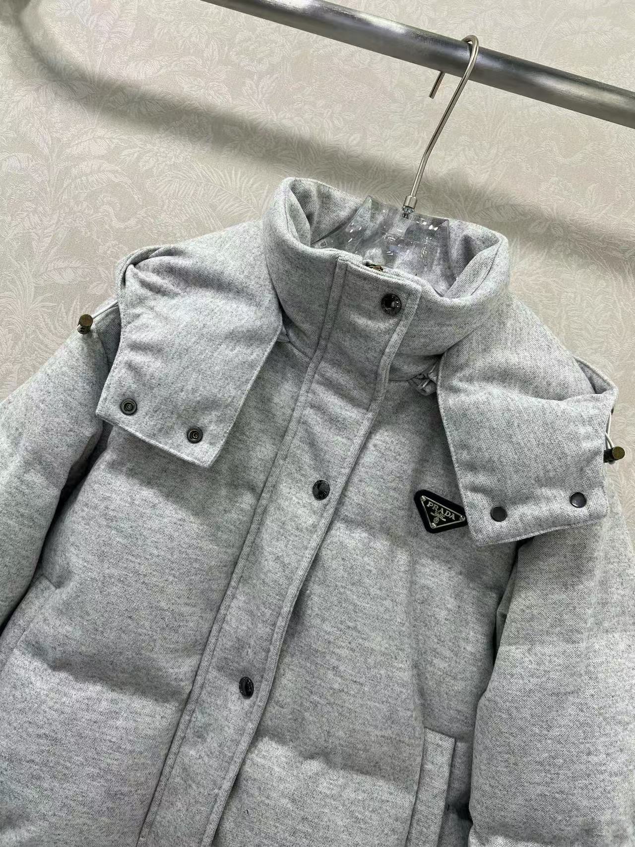 PR4DA トライアングルロゴ ダウンジャケット【50％割引+送料無料】