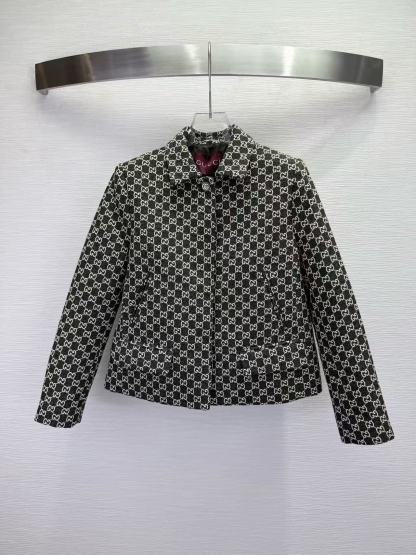 GUCC1 ダブルG ジャカード ジャケット+スカート ツーピースセット【50％割引+送料無料】