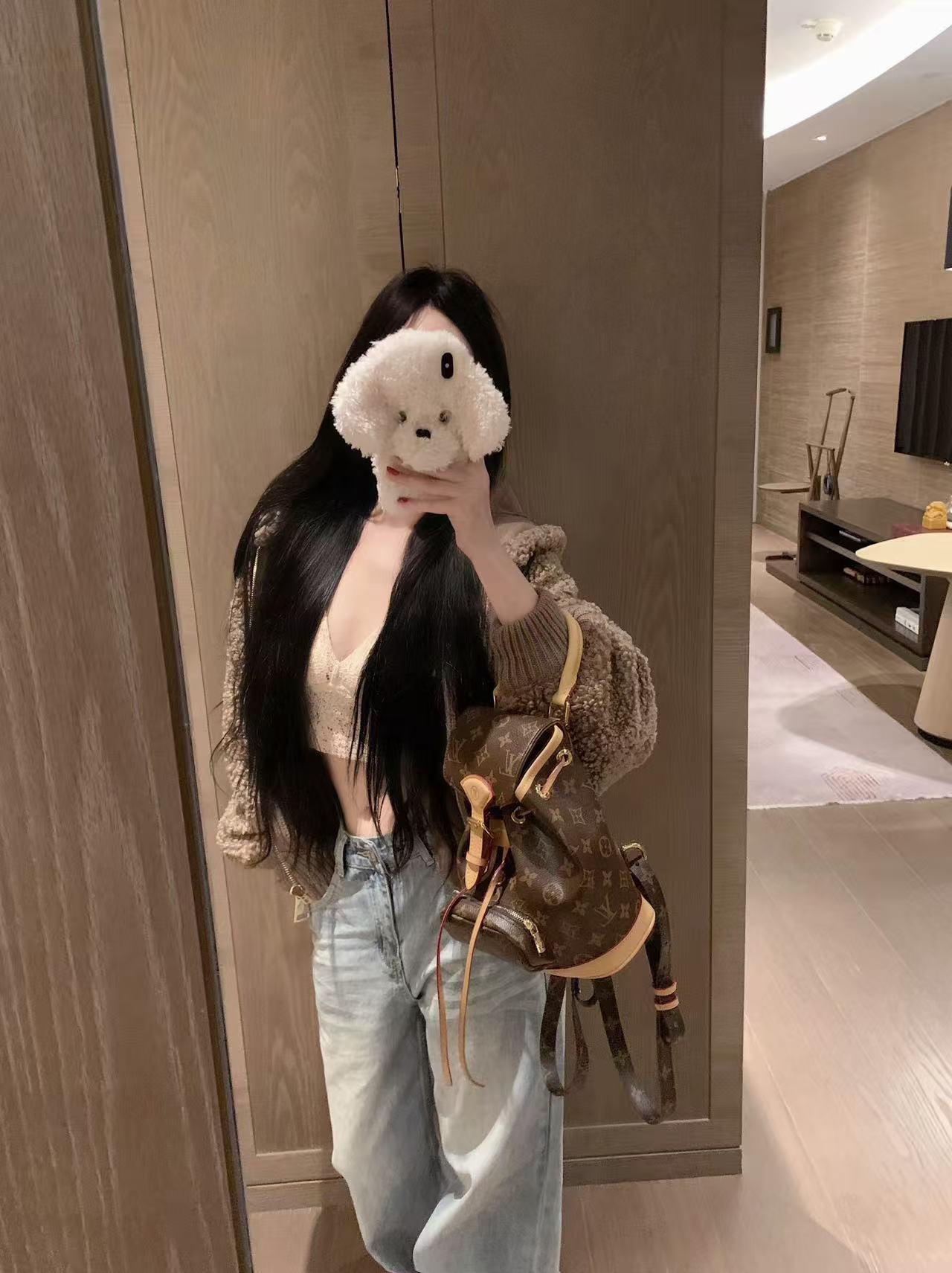 CEL1NE 凱旋門フード付きウールコート【50％割引+送料無料】【50％割引+送料無料】