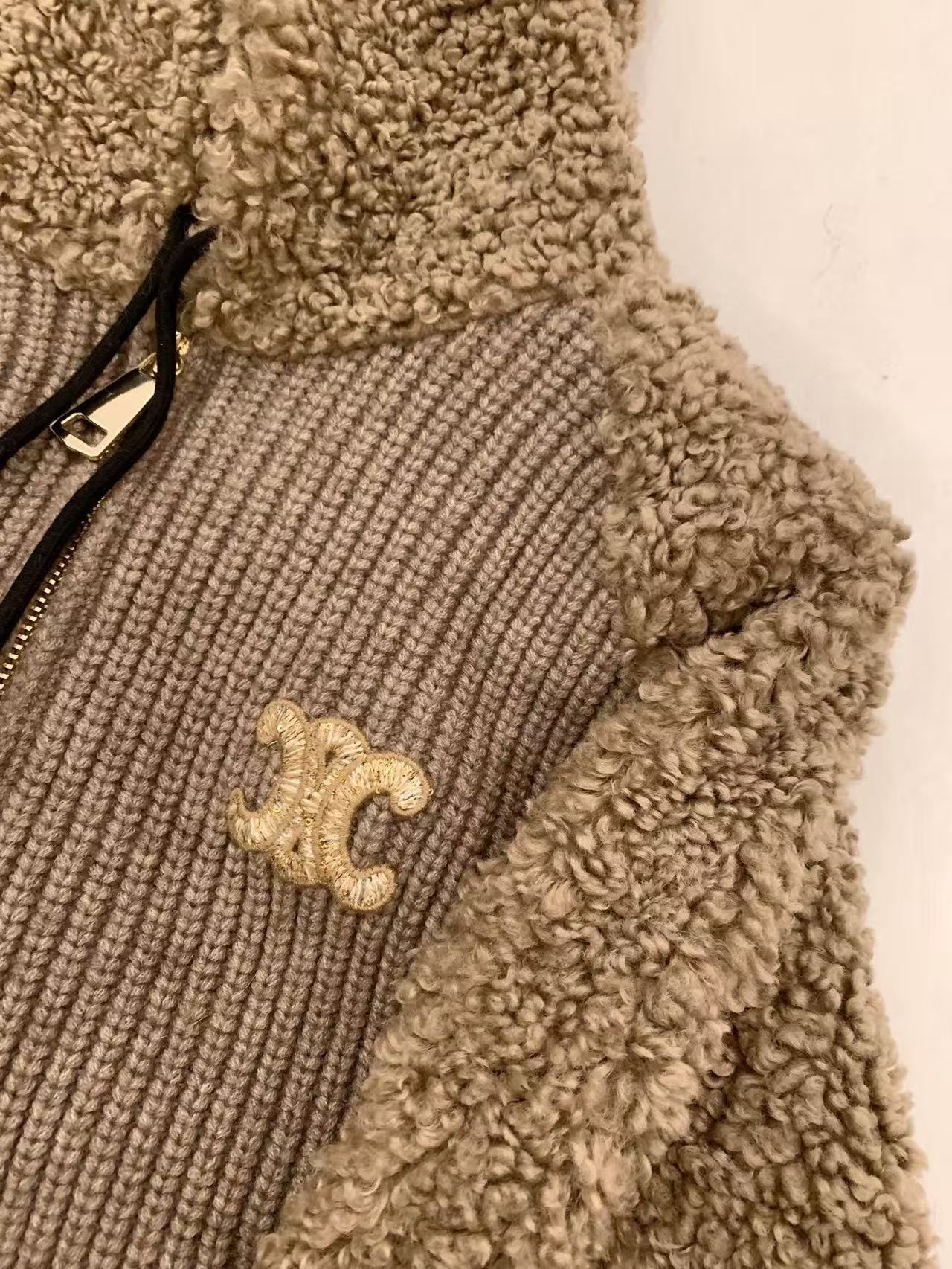 CEL1NE 凱旋門フード付きウールコート【50％割引+送料無料】【50％割引+送料無料】