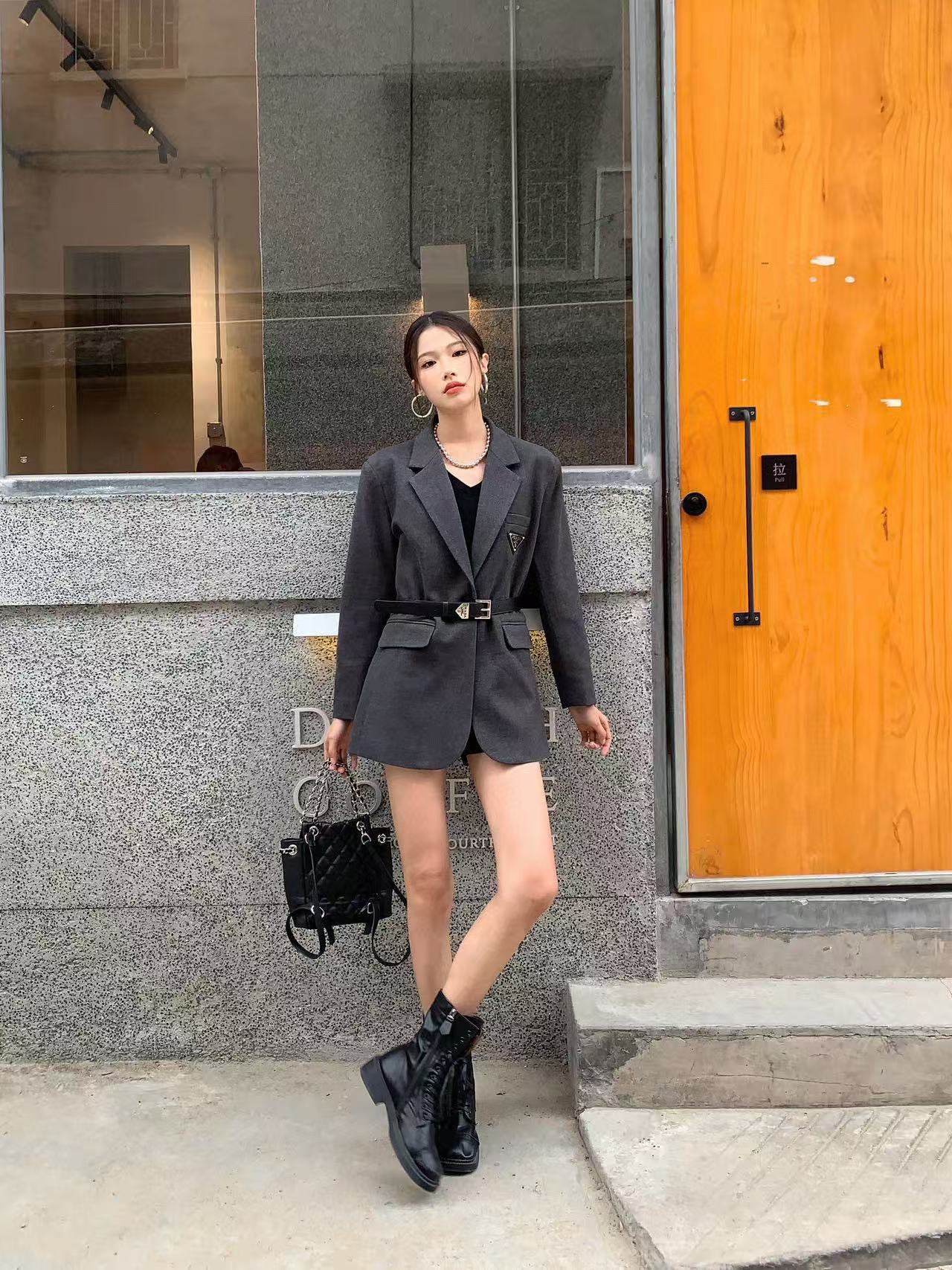 PR4DA トライアングルロゴ スーツジャケット【50％割引+送料無料】