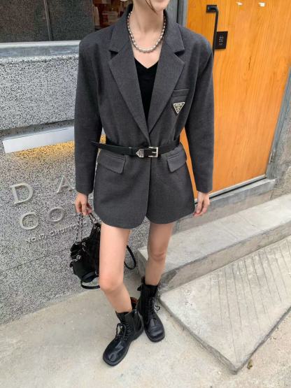 PR4DA トライアングルロゴ スーツジャケット【50％割引+送料無料】