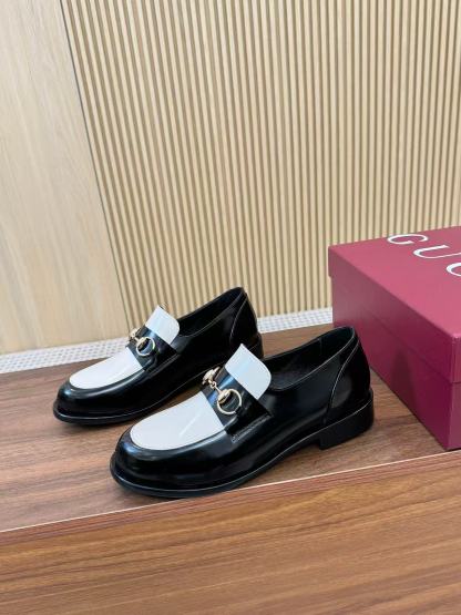 GUCC1 高品質シープスキン厚底フラットシューズ【50％割引+送料無料】