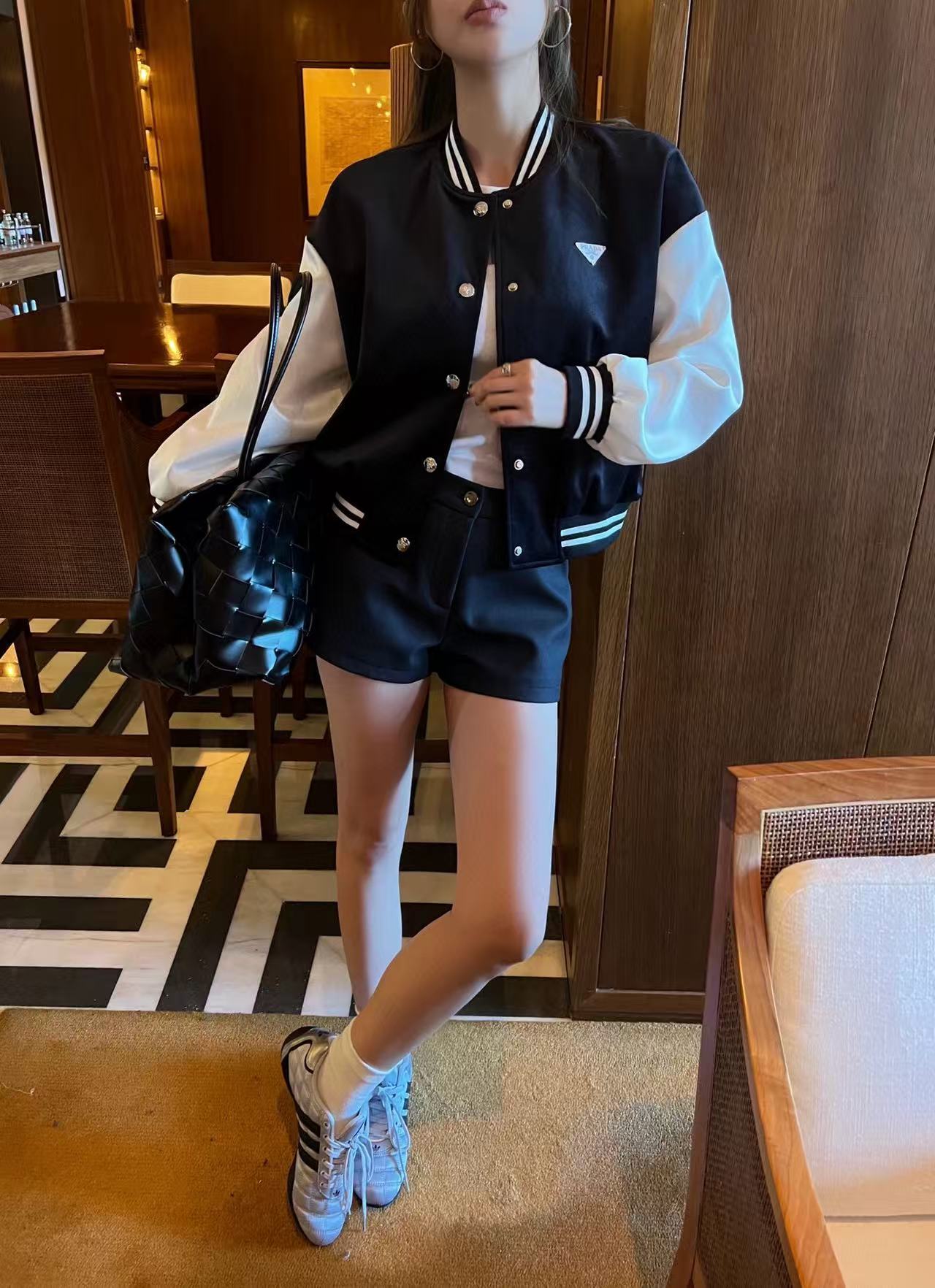 PR4DA カラーブロック トライアングル ロゴ ジャケット【50％割引+送料無料】