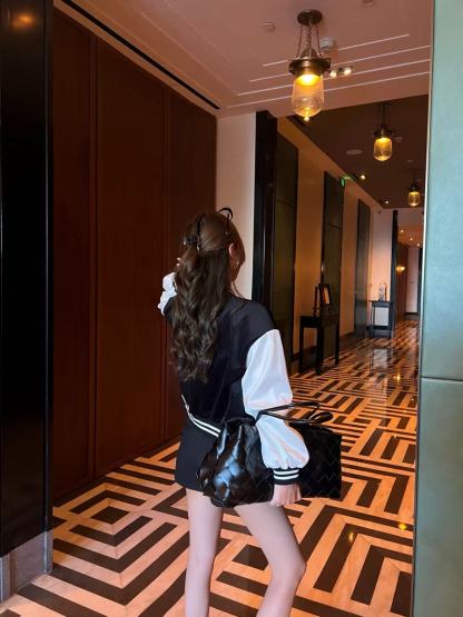 PR4DA カラーブロック トライアングル ロゴ ジャケット【50％割引+送料無料】