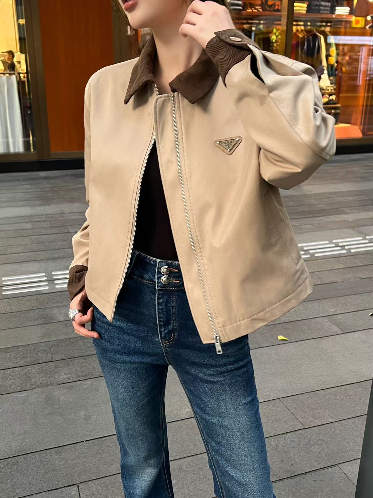 PR4DA トライアングルロゴ ラペルジャケット【50％割引+送料無料】