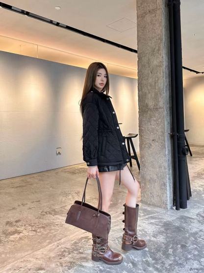 PR4DA トライアングルロゴ チェックジャケット【50％割引+送料無料】