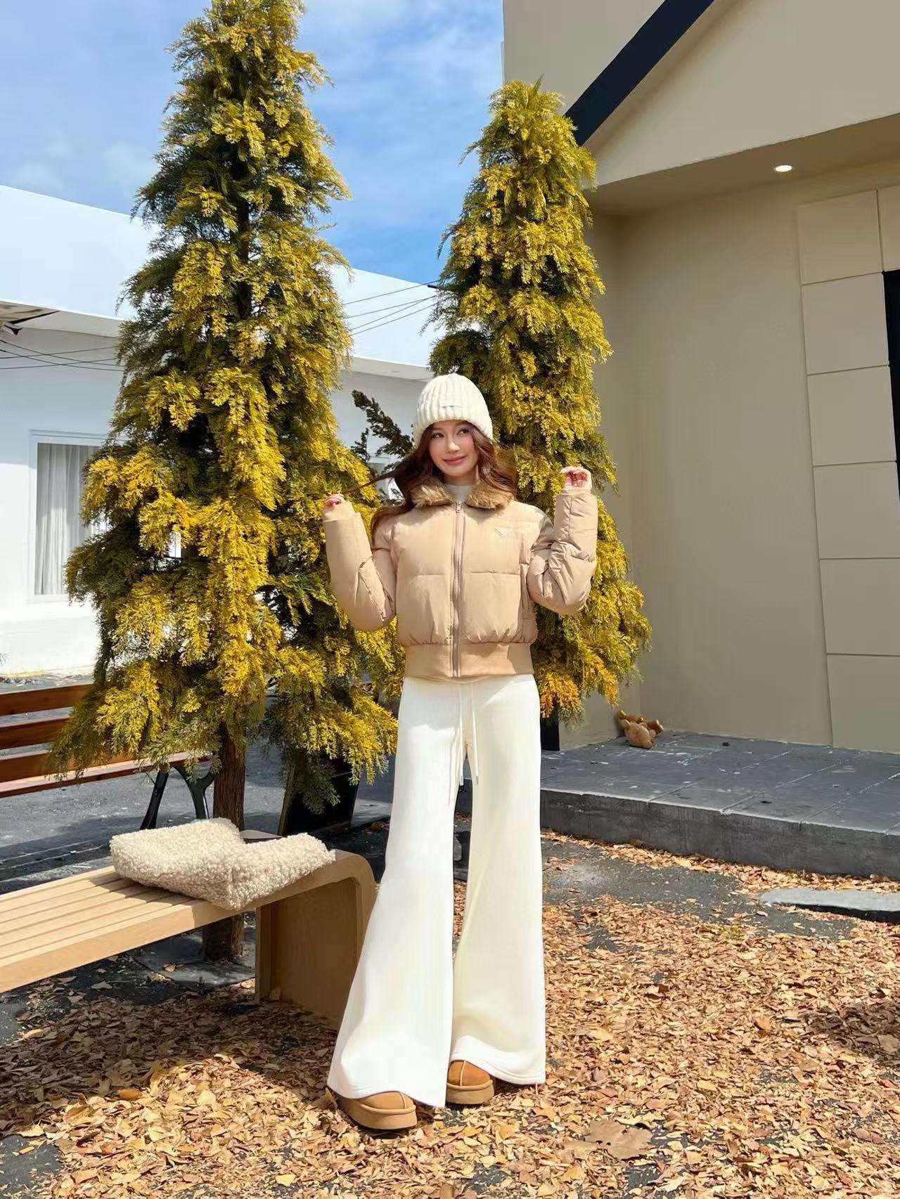 PR4DA ウールカラーダウンショートジャケット【50％割引+送料無料】