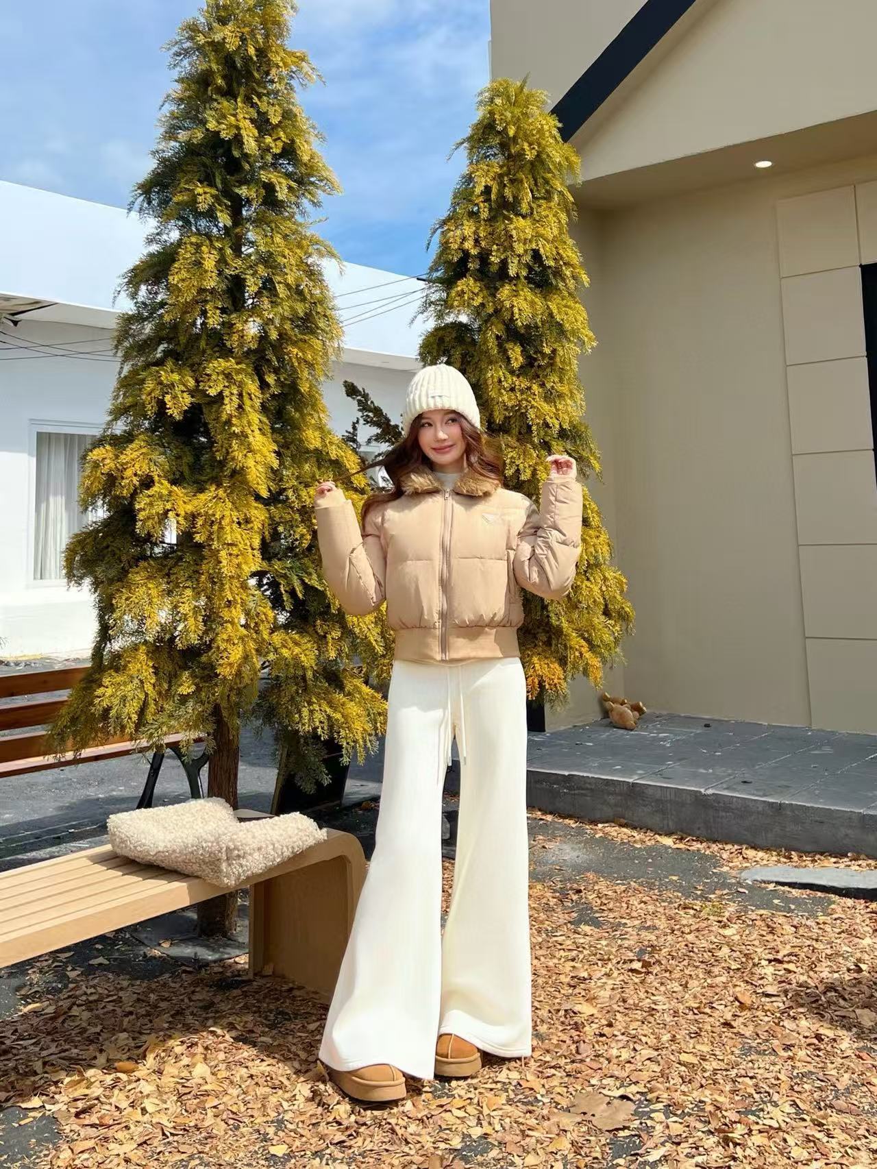 PR4DA ウールカラーダウンショートジャケット【50％割引+送料無料】