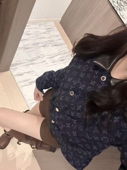 LVジャカードデニムジャケット【50％割引+送料無料】