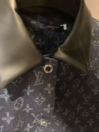 LVジャカードデニムジャケット【50％割引+送料無料】