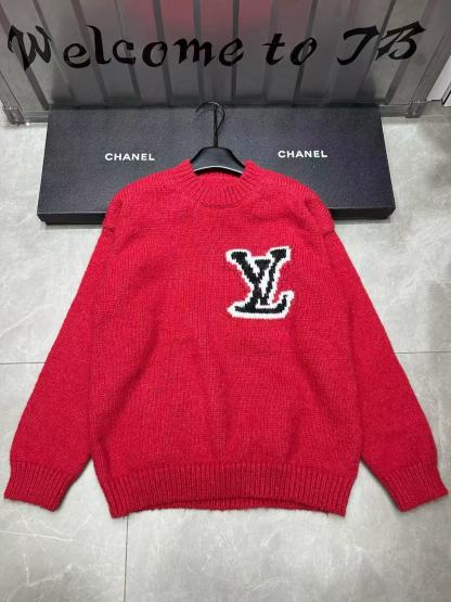 LVレッドロゴウールセーター【50％割引+送料無料】