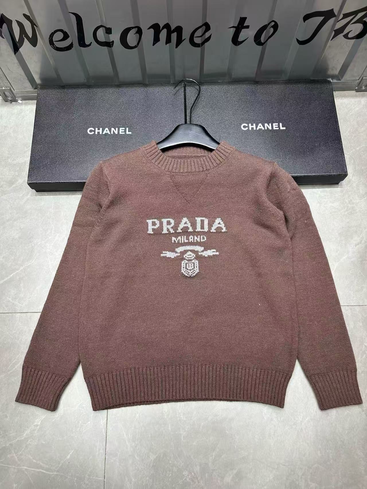 PR4DA シンプルレターウールセーター【50％割引+送料無料】