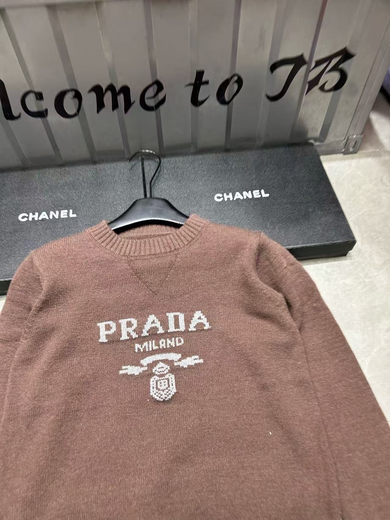 PR4DA シンプルレターウールセーター【50％割引+送料無料】