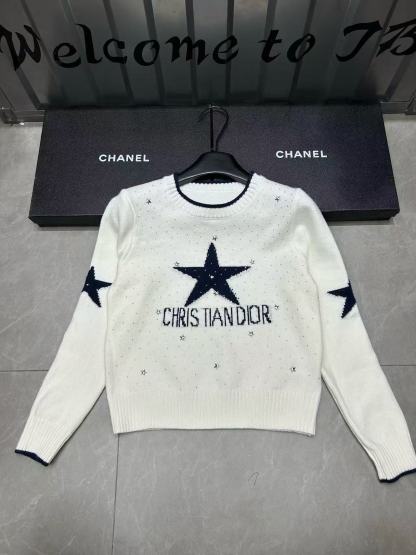 DIOR ファイブポインテッドスターレターセーター【50％割引+送料無料】