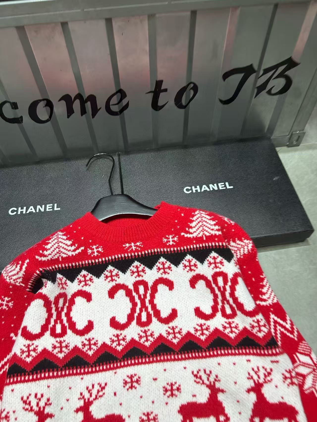 CEL1NE 凱旋門鹿 スノーフレーク セーター【50％割引+送料無料】