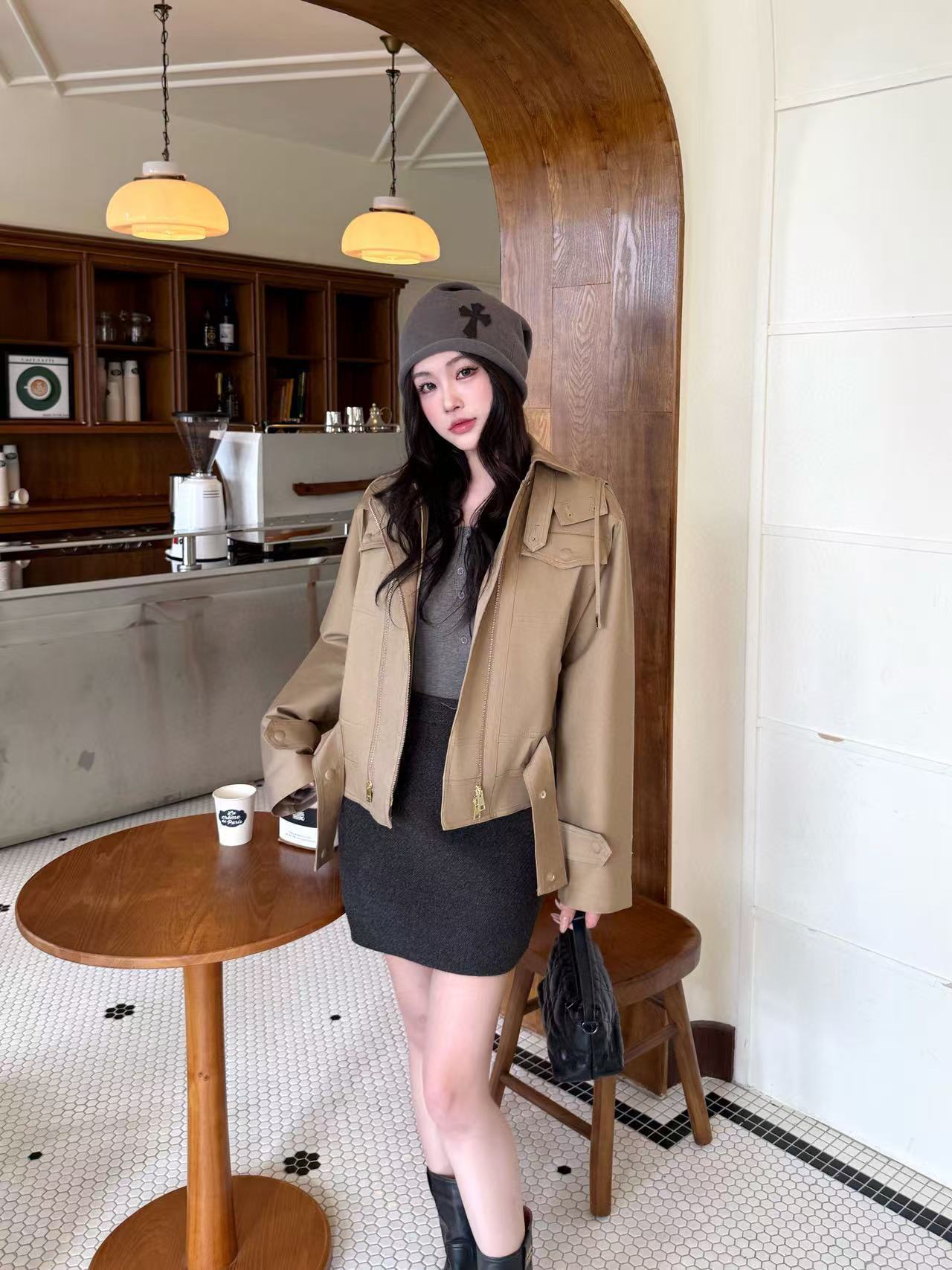 FEND1 高品質ジップアップジャケット【50％割引+送料無料】