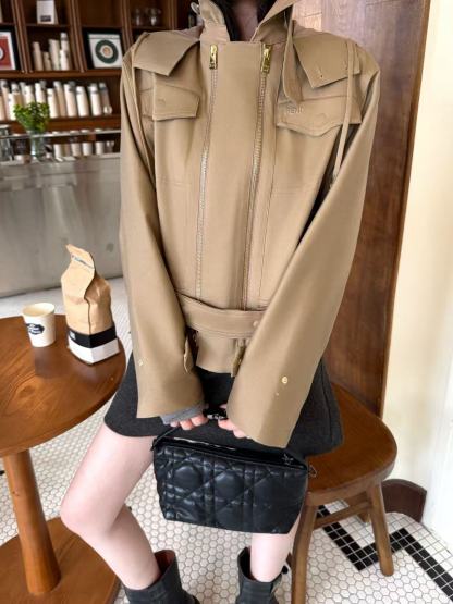 FEND1 高品質ジップアップジャケット【50％割引+送料無料】