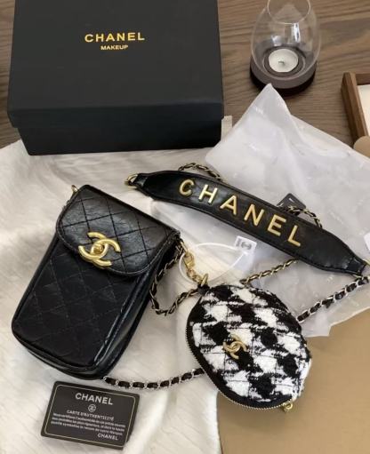 CH4NEL高品質の携帯電話ショルダーバッグ【50％割引+送料無料】