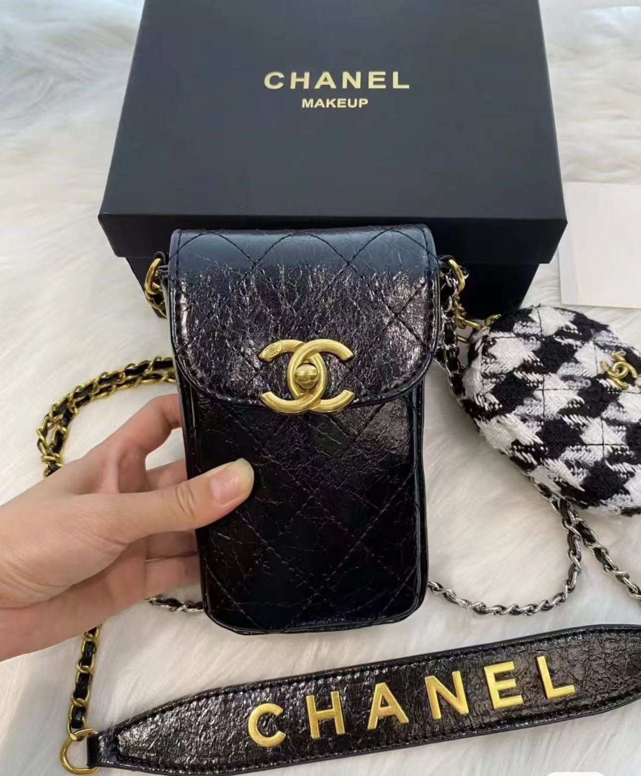 CH4NEL高品質の携帯電話ショルダーバッグ【50％割引+送料無料】