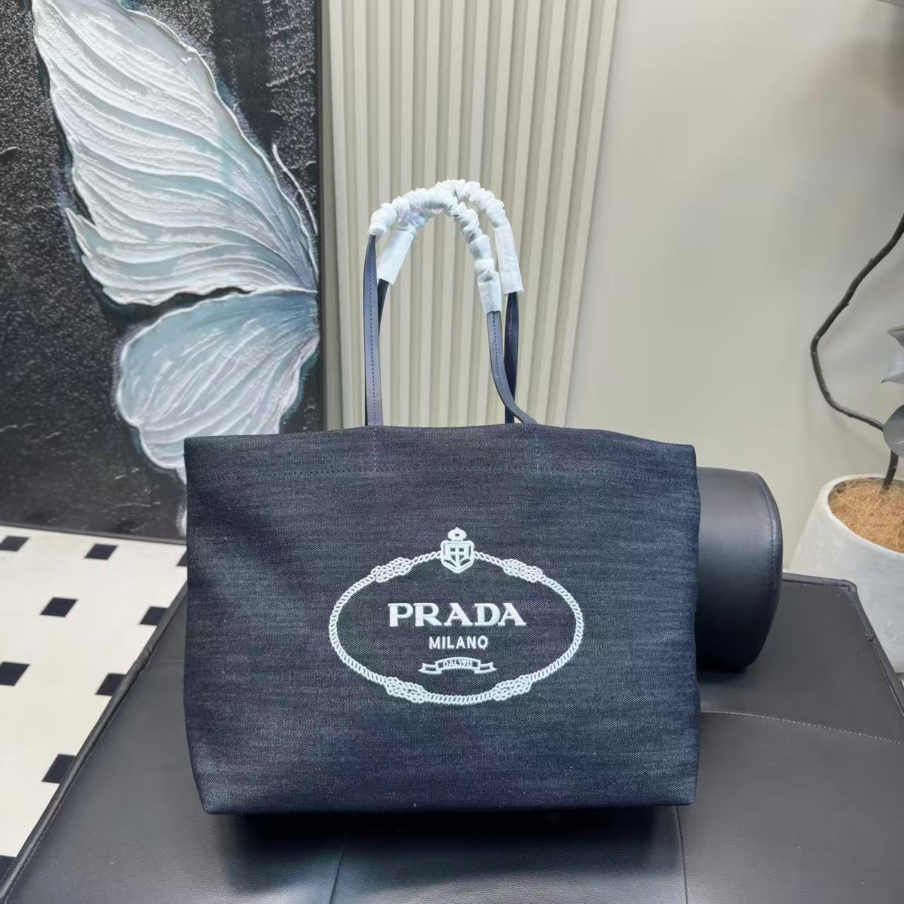 PR4DA デニムトートバッグ【50％割引+送料無料】