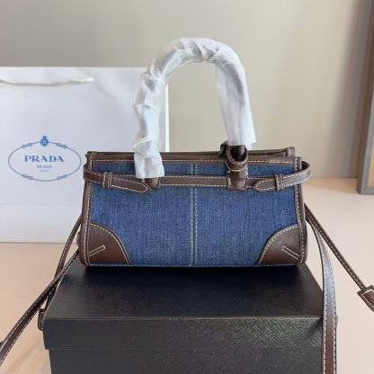 PR4DA デニムトートバッグ【50％割引+送料無料】