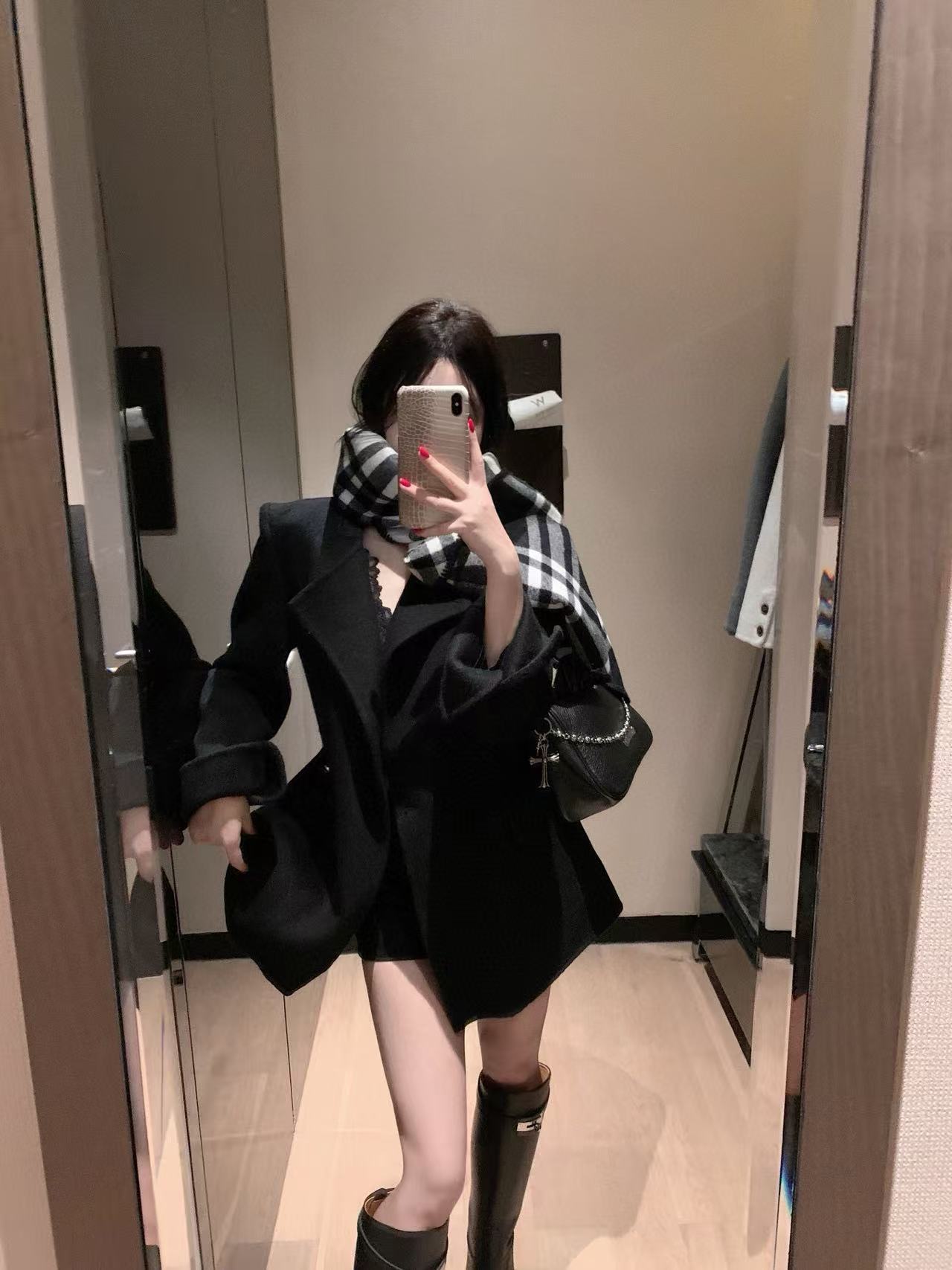 PR4DA トライアングルロゴ 両面カシミアコート【50％割引+送料無料】