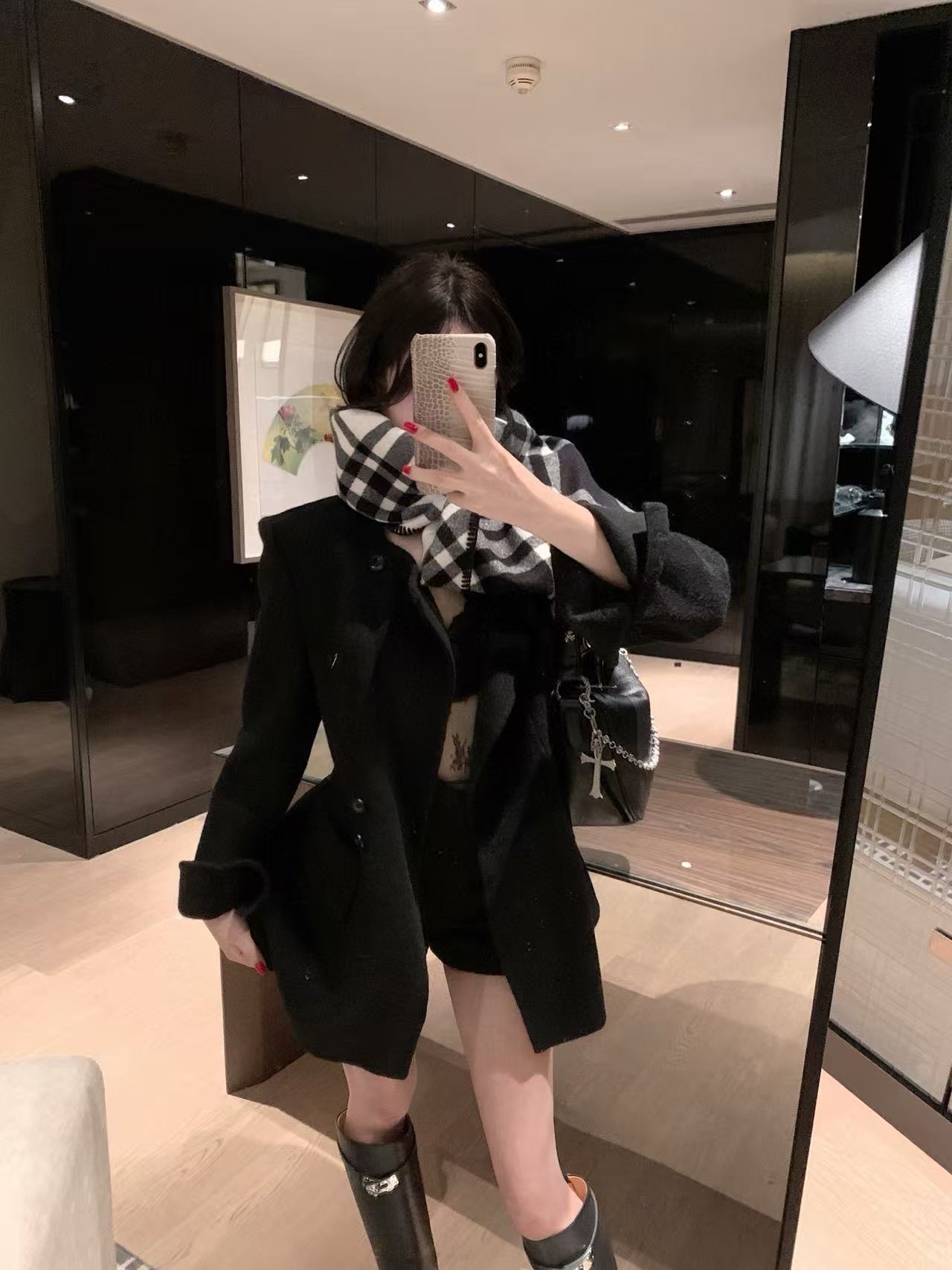 PR4DA トライアングルロゴ 両面カシミアコート【50％割引+送料無料】