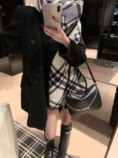 PR4DA トライアングルロゴ 両面カシミアコート【50％割引+送料無料】