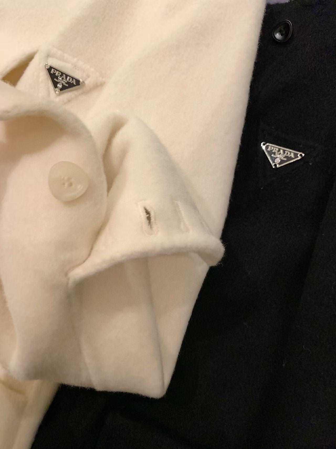 PR4DA トライアングルロゴ 両面カシミアコート【50％割引+送料無料】