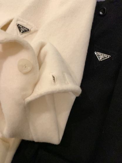 PR4DA トライアングルロゴ 両面カシミアコート【50％割引+送料無料】