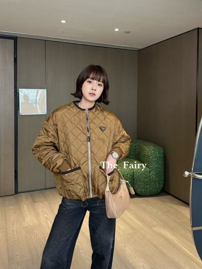 PR4DAトライアングルロゴ チェックジャケット【50％割引+送料無料】