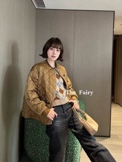 PR4DAトライアングルロゴ チェックジャケット【50％割引+送料無料】