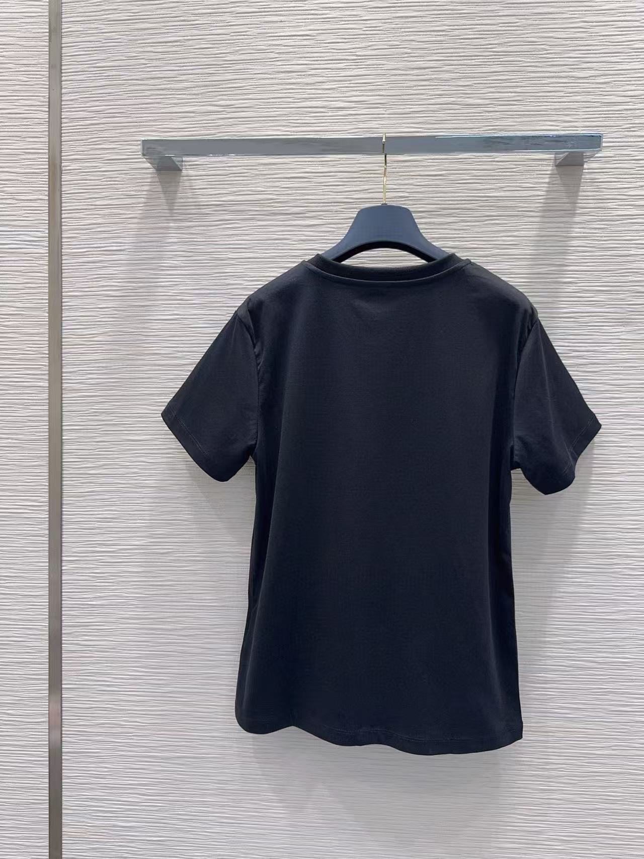 LV四つ葉のクローバーチェーンTシャツ【50％割引+送料無料】