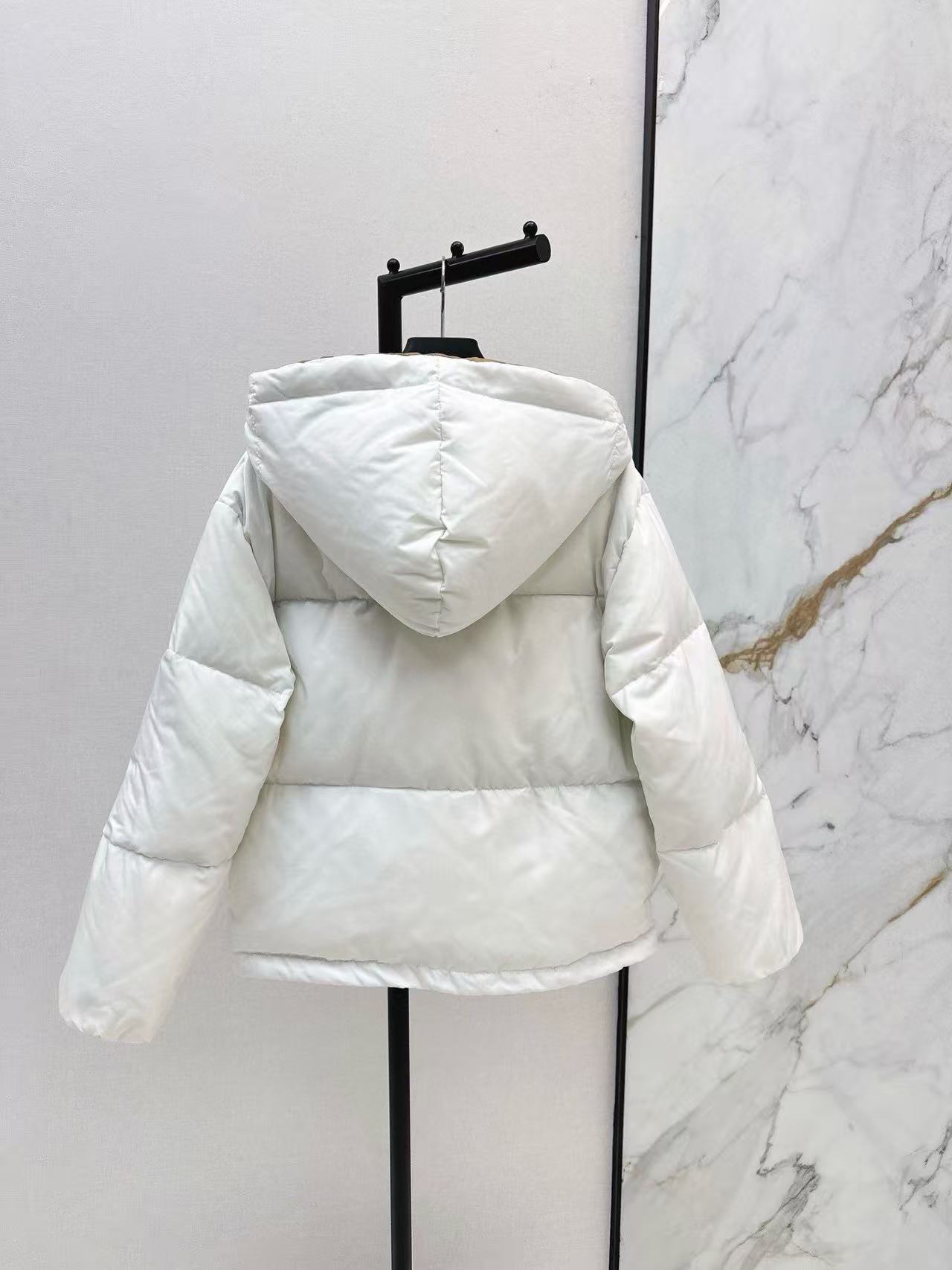 PR4DA シンプルフードダウンジャケット【50％割引+送料無料】