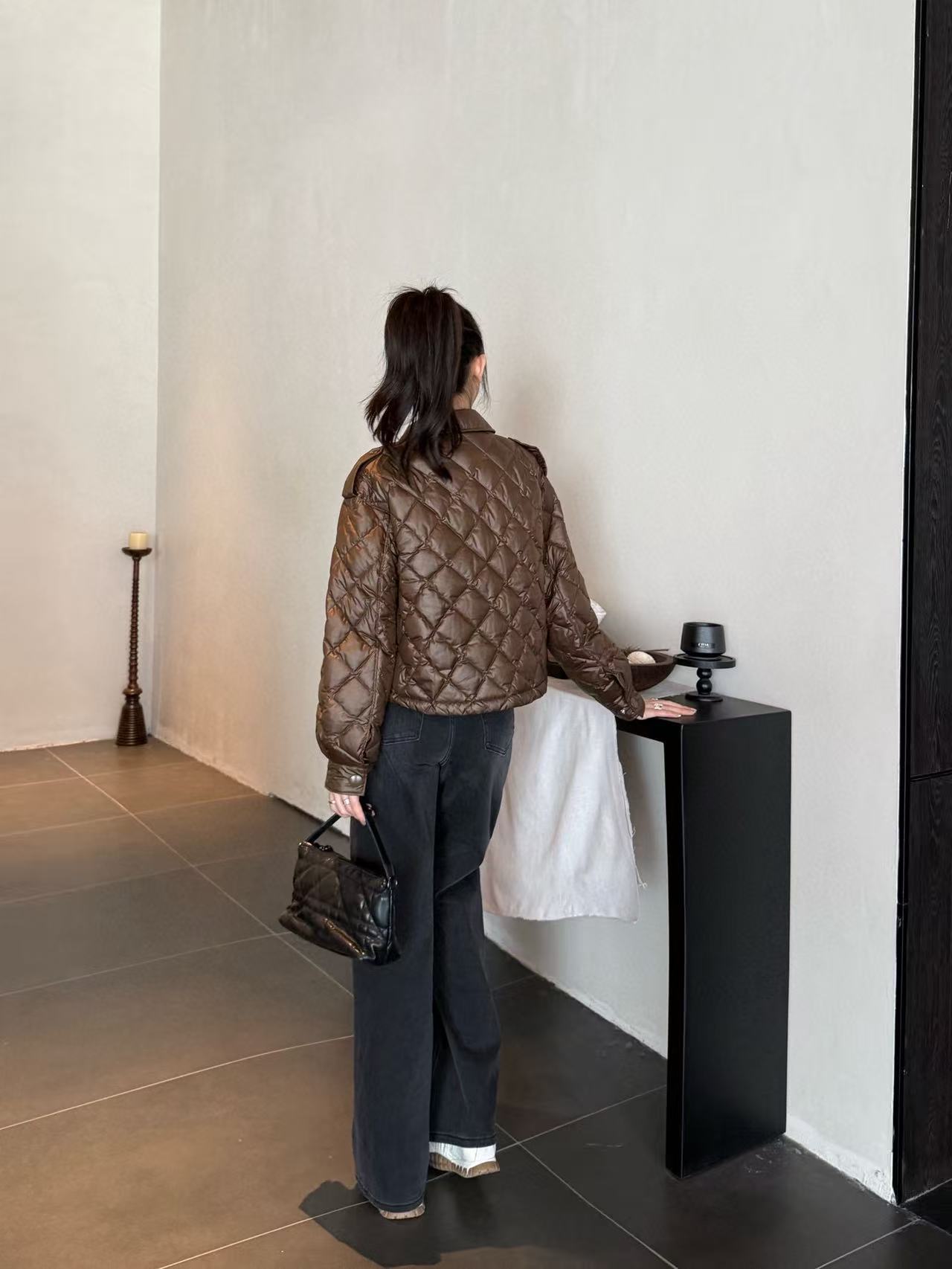 PR4DA トライアングルロゴ ラペル ショートジャケット【50％割引+送料無料】