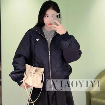 PR4DA トライアングルロゴ チェック柄 フード付きジャケット【50％割引+送料無料】