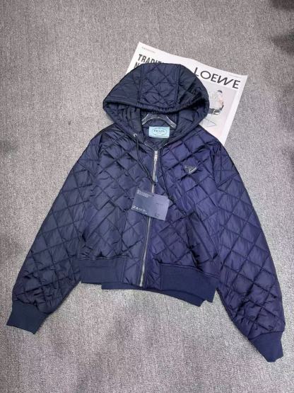 PR4DA トライアングルロゴ チェック柄 フード付きジャケット【50％割引+送料無料】