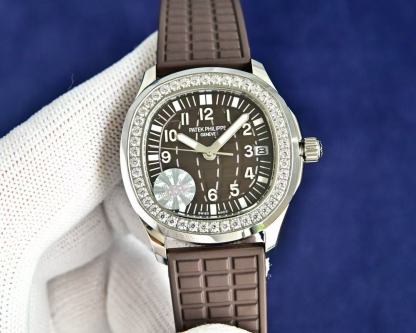 PATEK PH1LIPPEダイヤモンドをあしらった機械式レディース腕時計【50％割引+送料無料】