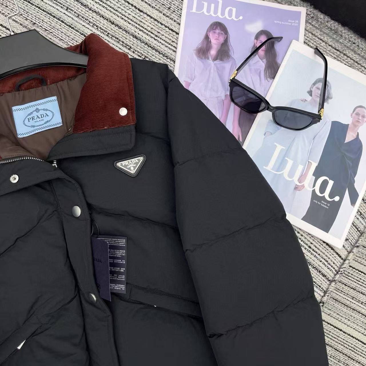 PR4DA トライアングルロゴ ボタンダウンジャケット【50％割引+送料無料】