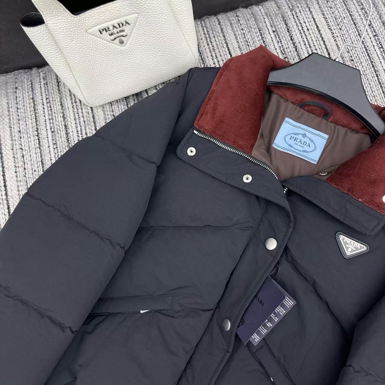 PR4DA トライアングルロゴ ボタンダウンジャケット【50％割引+送料無料】