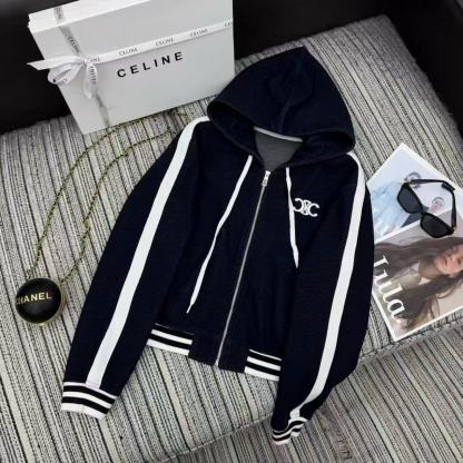 CEL1NE 凱旋門フード付きジャケット + パンツ ツーピースセット【50％割引+送料無料】