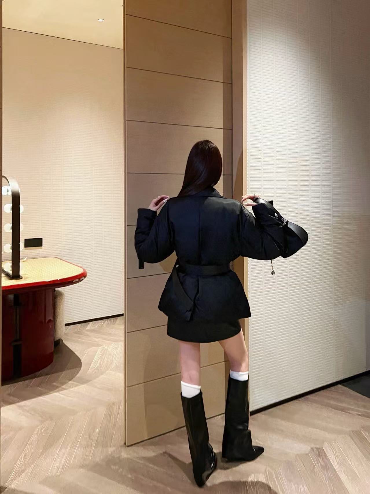 PR4DA高品質トライアングルロゴダウンジャケット【50％割引+送料無料】