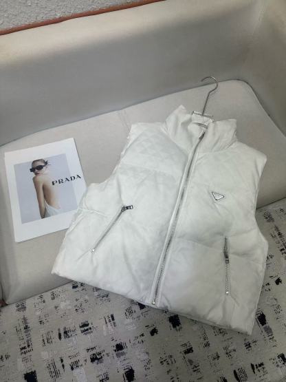 PR4DA 秋冬 高品質 ジャカード ダウンベスト【50％割引+送料無料】